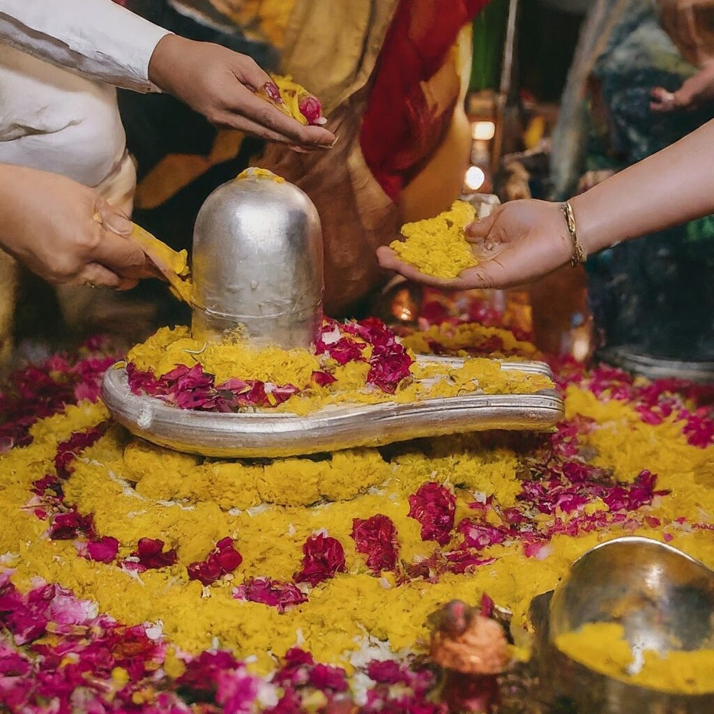 puja of parad shivling - Bestparadshivling.com